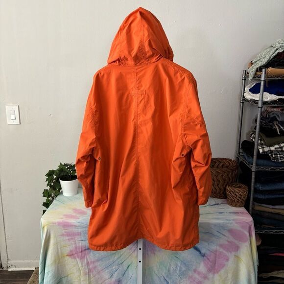 Eddie Bauer women’s XL Orange Utility Jacket Lightweight Casual Coat - Picture 7 of 13